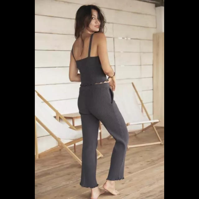 コーデ ALEXIA STAM - アリシアスタン リブニットセットアップ 新品 お