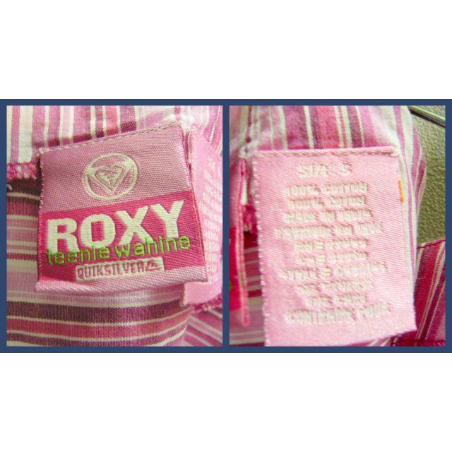 Roxy(ロキシー)のROXYロキシーワンピース　ピンクS子供　ティニー キッズ/ベビー/マタニティのキッズ服女の子用(90cm~)(ワンピース)の商品写真