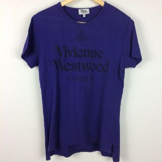 ヴィヴィアンウエストウッド(Vivienne Westwood)のヴィヴィアンウエストウッドマン 半袖Tシャツ バイオレット サイズ46(Tシャツ/カットソー(半袖/袖なし))