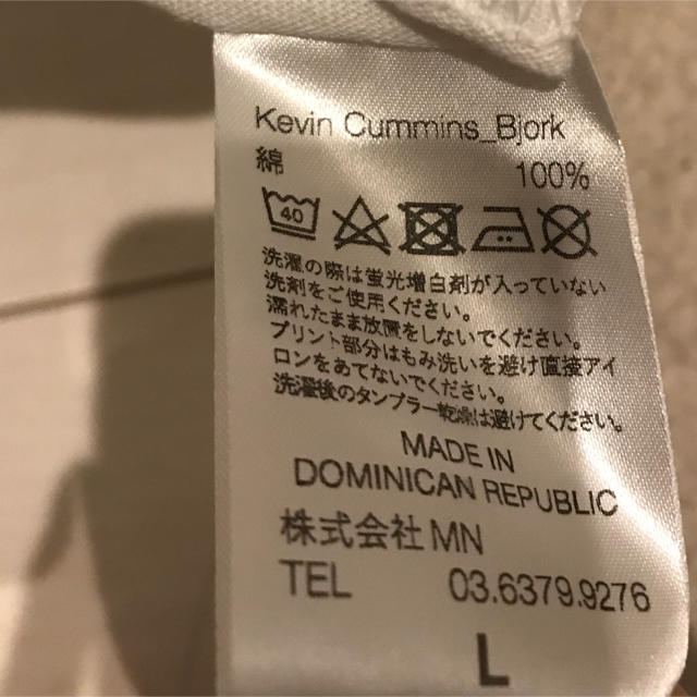 JOURNAL STANDARD(ジャーナルスタンダード)のKevin Cummins_bjork Tシャツ メンズのトップス(Tシャツ/カットソー(半袖/袖なし))の商品写真