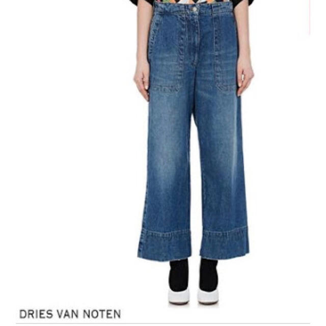 DRIES VAN NOTEN(ドリスヴァンノッテン)のドリスヴァンノッテン DRIES VAN NOTEN ワイドデニム  レディースのパンツ(デニム/ジーンズ)の商品写真