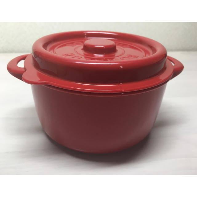 Bonheur(ボヌール)の新品★ボヌール LL★赤,ランチポット インテリア/住まい/日用品のキッチン/食器(弁当用品)の商品写真