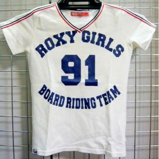 ロキシー(Roxy)のROXY-ロキシーTシャツ　キッズ130　ホワイト(Tシャツ/カットソー)