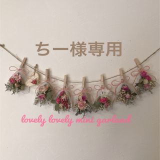 ちー様専用 garland(ドライフラワー)