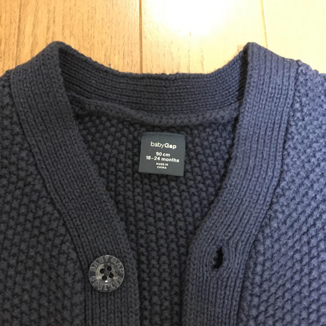 babyGAP(ベビーギャップ)のサマーセール！美品☆GAP☆カーディガン キッズ/ベビー/マタニティのキッズ服男の子用(90cm~)(カーディガン)の商品写真