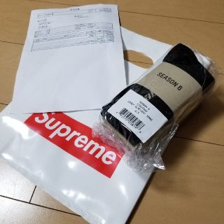 シュプリーム(Supreme)のYEEZY CALABASAS ソックス ブラック(ソックス)