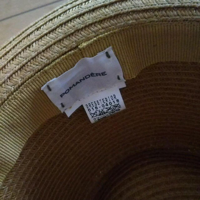 DRESSTERIOR(ドレステリア)のドレステリア ペーパーハット レディースの帽子(麦わら帽子/ストローハット)の商品写真