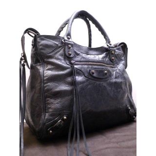 バレンシアガ(Balenciaga)のレア◆BALENCIAGA バレンシアガ 【ザ・ヴェロ】 レザー トート バッグ(トートバッグ)