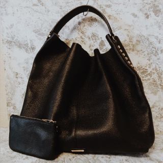 レベッカミンコフ(Rebecca Minkoff)の新同品 レベッカミンコフ トートバッグ レザー ポーチ 保存袋付き(トートバッグ)