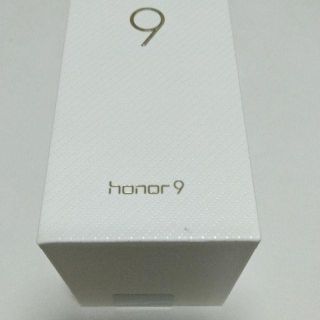 non様専用 Honor9 ブラック 新品未開封(スマートフォン本体)