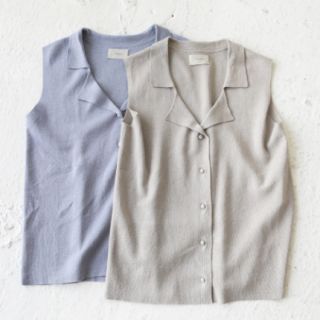 トゥデイフル(TODAYFUL)のるん様専用 新品 todayful ニットシャツ(シャツ/ブラウス(半袖/袖なし))