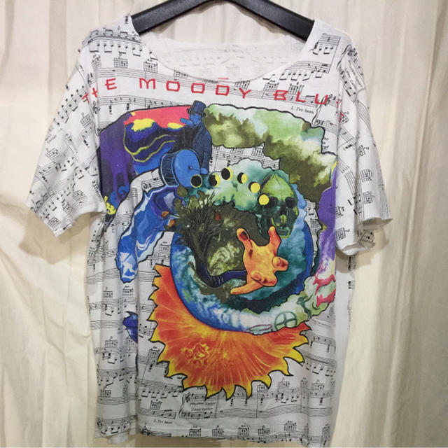 80s ムーディーブルース　ビンテージバンドTシャツ　XL