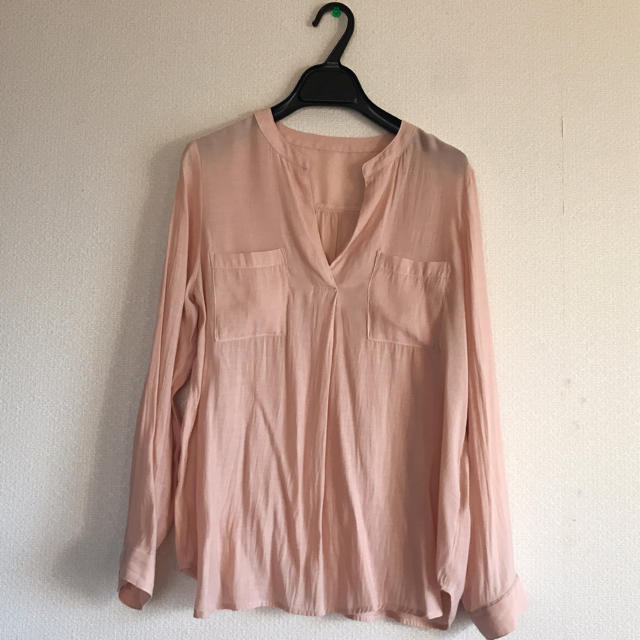 N.Natural beauty basic(エヌナチュラルビューティーベーシック)のスキッパー ブラウス レディースのトップス(シャツ/ブラウス(長袖/七分))の商品写真