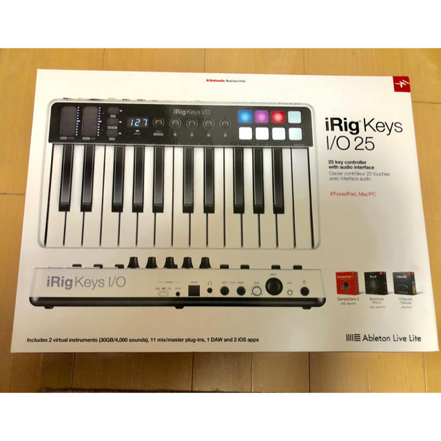 IK Multimedia iRig Keys I/O 25  楽器のDTM/DAW(MIDIコントローラー)の商品写真