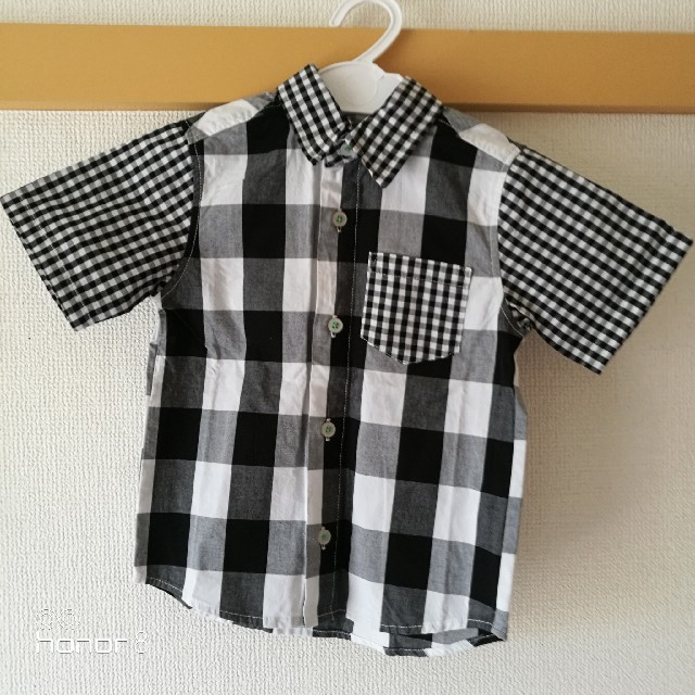 GLOBAL WORK(グローバルワーク)のグローバルワーク　半袖シャツ キッズ/ベビー/マタニティのキッズ服男の子用(90cm~)(Tシャツ/カットソー)の商品写真