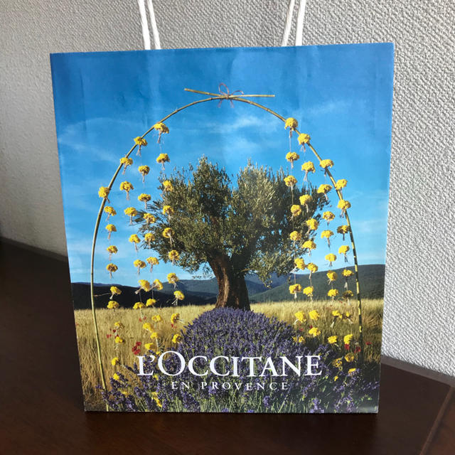 L'OCCITANE(ロクシタン)のロクシタン  ショッパー  2枚組 レディースのバッグ(ショップ袋)の商品写真