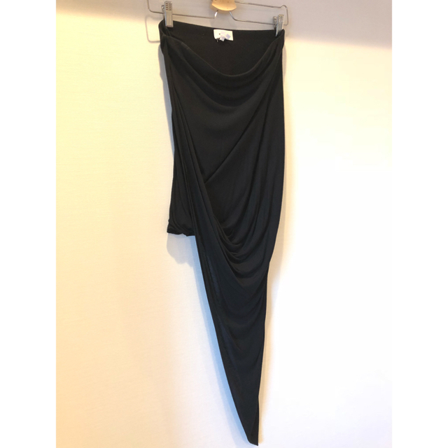 HELMUT LANG(ヘルムートラング)のHELMUT LANG カッティングロングスカート レディースのスカート(ロングスカート)の商品写真