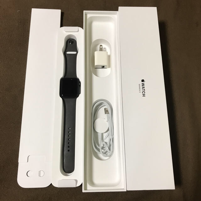 【本物新品保証】 Apple Watch 3 GPS 腕時計(デジタル)
