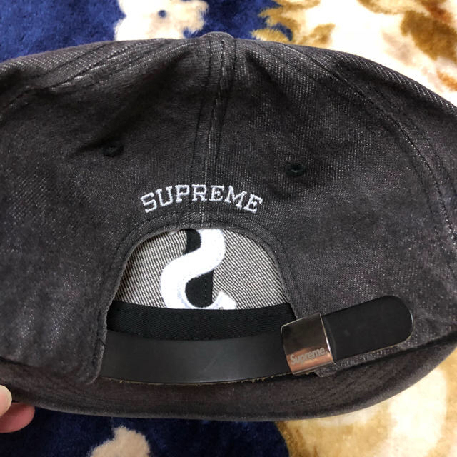 Supreme supreme Washed Denim S Logo 6Panel Capの通販 by s.s's shop｜シュプリームならラクマ - 大人気好評