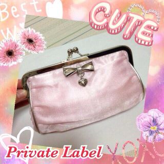 プライベートレーベル(PRIVATE LABEL)のPrivateLabelポーチ♡バッグ(ポーチ)