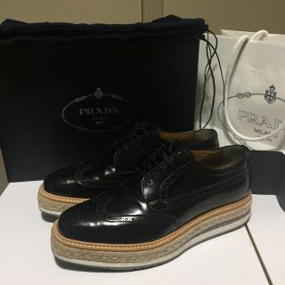 プラダ(PRADA)の【期間限定価格】PRADA  エスパドリーユ  UK6.5(ドレス/ビジネス)