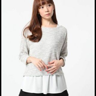 アパートバイローリーズ(apart by lowrys)の新品♡アパートバイローリーズ  ラメツイードトップス(カットソー(長袖/七分))