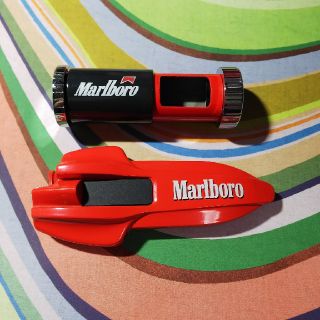 Marlboro ライター&携帯灰皿セット(灰皿)