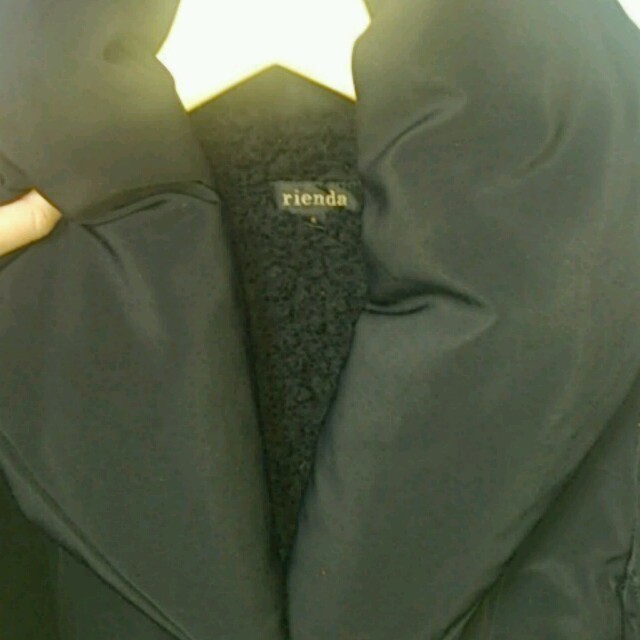 rienda(リエンダ)のrienda へちま襟コート レディースのジャケット/アウター(ダウンコート)の商品写真