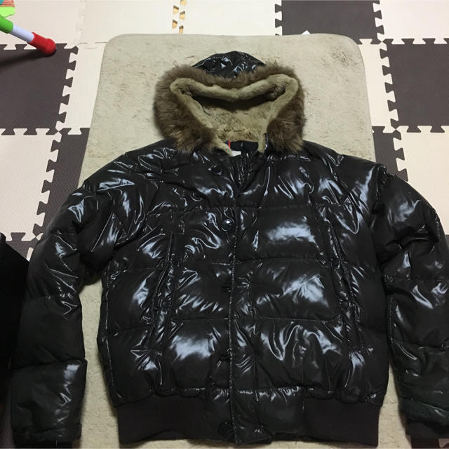 MONCLER   モンクレール ファー付きダウン size4の通販 by mairi's