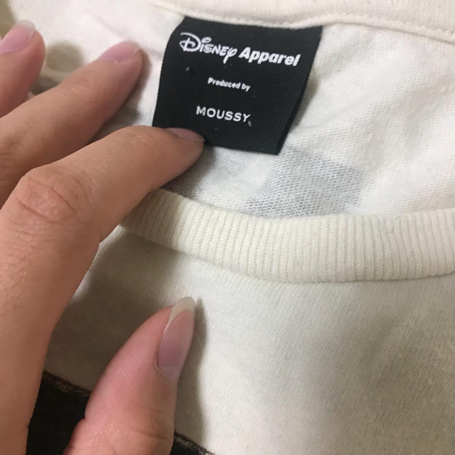 moussy(マウジー)のMOUSSYミッキーTシャツ レディースのトップス(Tシャツ(半袖/袖なし))の商品写真