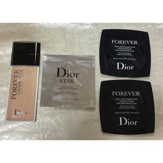 クリスチャンディオール(Christian Dior)の【Anna様専用】Diorファンデーションサンプル4点【送料込】(サンプル/トライアルキット)