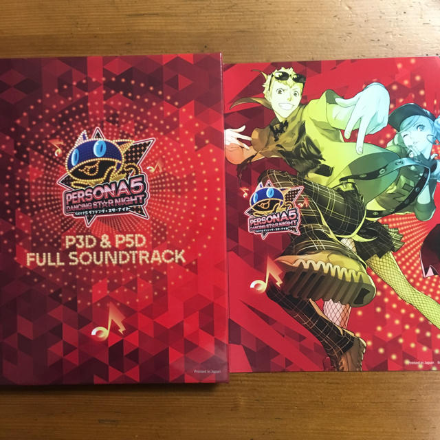 『P3D』＆『P5D』フルサウンドトラック（４枚組・全60曲以上） 冊子 エンタメ/ホビーのCD(ゲーム音楽)の商品写真