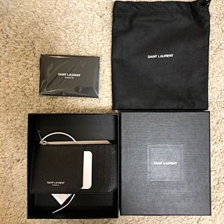 サンローラン(Saint Laurent)の新品/定価 3.9万円 サンローランパリ フラグメント ジップポーチ(コインケース/小銭入れ)