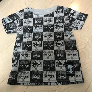 チャオパニック(Ciaopanic)のスヌーピー 総柄 Tシャツ 110(Tシャツ/カットソー)