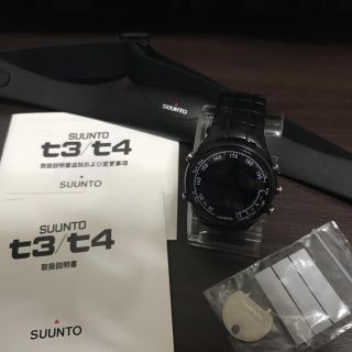 スント(SUUNTO)のSUUNTO t3 トランスミッターベルト付き(腕時計(デジタル))