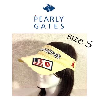 パーリーゲイツ(PEARLY GATES)のパーリーゲイツ  サンバイザー  S  キャップ(その他)