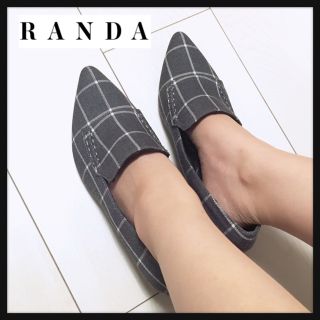 ランダ(RANDA)の★6/17まで【美品】●RANDA● ポインテッドトゥパンプス 22.5(ハイヒール/パンプス)