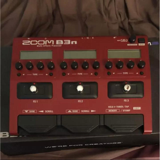 楽器zoom b3n  マルチエフェクター