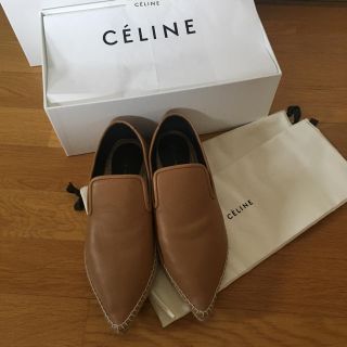 セリーヌ(celine)のセリーヌ  エスパドリーユ ３８(スリッポン/モカシン)