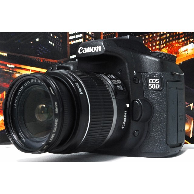 ❤スマホ転送OK❤EOS 50D❤標準レンズキット❤高級ボディ❤初心者お