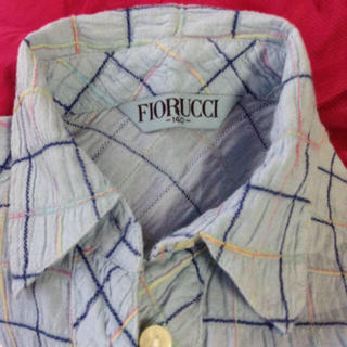 フィオルッチ(Fiorucci)のフィオルッチ 7分袖チェックシャツ140(ブラウス)
