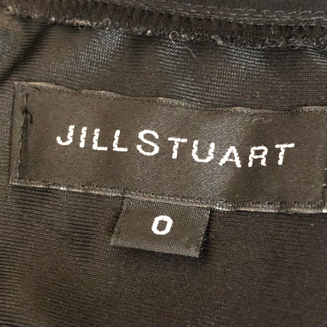 JILLSTUART(ジルスチュアート)のJILL STUART ワンピース 黒  0サイズ レディースのワンピース(ひざ丈ワンピース)の商品写真