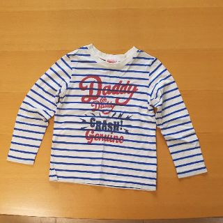 ダディオーダディー(daddy oh daddy)のdaddy oh daddy  長袖ボーダーＴシャツ(サイズ120)(Tシャツ/カットソー)