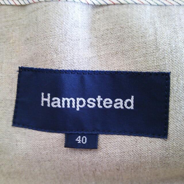 Hampstead 麻のベージュジャケッ レディースのジャケット/アウター(テーラードジャケット)の商品写真