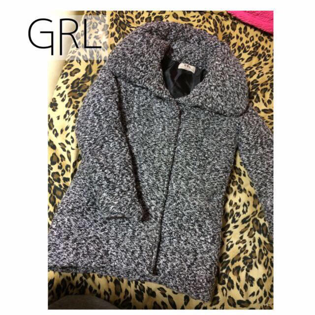 GRL(グレイル)のGRL✩ツイード中綿コート レディースのジャケット/アウター(ダウンジャケット)の商品写真