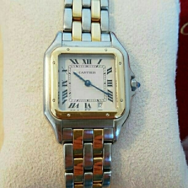 円高還元 Cartier - 期間限定値下げ Cartier パンテール 2ロウ MM 腕時計