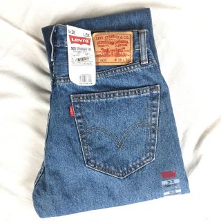 リーバイス(Levi's)の★値下★ US企画 日本未発売 levis 505 アイスブルーデニム 海外(デニム/ジーンズ)