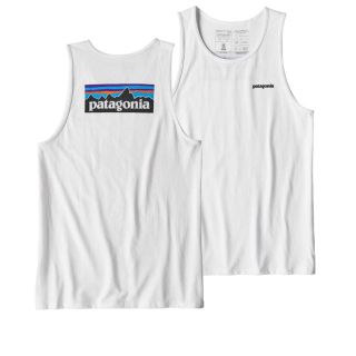 パタゴニア(patagonia)の  パタゴニア タンク L 新品 ロゴ タンクトップ ノースリーブ Tシャツ(タンクトップ)