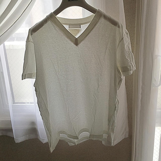 PRADA(プラダ)のれば様 Tシャツ 白 XL  レディースのトップス(Tシャツ(半袖/袖なし))の商品写真