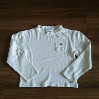 バーバリー(BURBERRY)のバーバリー　ハイネック　カットソー　アイボリー　120cm(Tシャツ/カットソー)